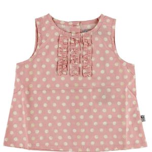 Wheat Top - Roze m. Stippen - Wheat - 6 mnd - Tanktop