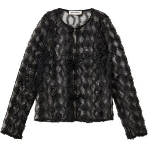 Sofie Schnoor Blouse - Tule - Blissy - Zwart - Sofie Schnoor - 8 jaar (128) - Shirts