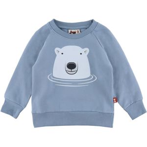DYR-Cph Sweatshirt - Dierenbelg - Blue Grey Nieuwe ijsbeer - DYR - 2 jaar (92) - Sweatshirt