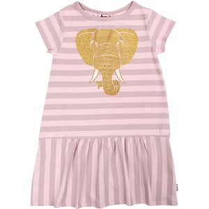 DYR-Cph Jurk - Dyrzanzi - Rose Beige Olifant Glitter - DYR - 2 jaar (92) - Jurk