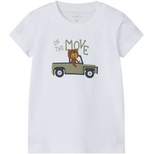 Name It T-Shirt - NbmHenroy - Bright White - Name It - 56 - T-Shirts