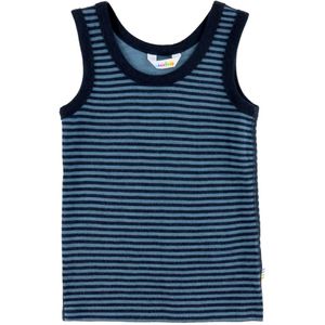 Joha Onderhemd - Wol - Blauw m. Strepen - Joha - 90 - Onderhemd