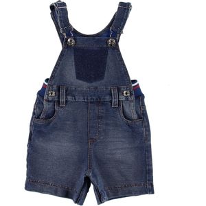 Dolce & Gabbana Tuinbroek - in denimblauw - Dolce & Gabbana - 9-12 mnd - Tuinbroek