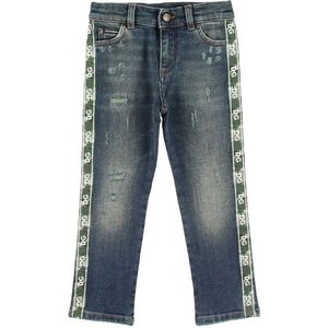 Dolce & Gabbana Jeans - Blauw m. Streep - Dolce & Gabbana - 8 jaar (128) - Jeans