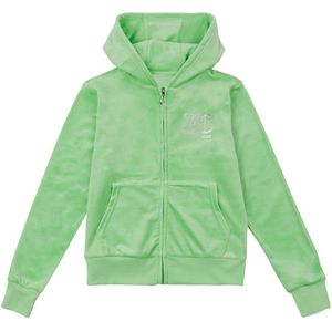 Juicy Couture Cardigan - Fluweel - Green Ash - Juicy Couture - 5-6 jaar (110-116) - Cardigan