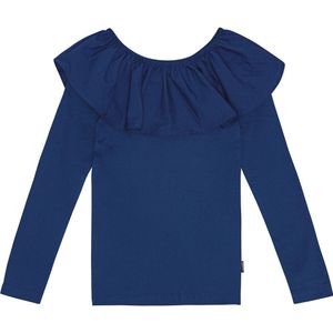 Molo Blouse - Rib - Renate - Levendig Blue - Molo - 3-4 jaar (98-104) - Shirts