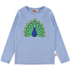 DYR-Cph Blouse - Verharen van dieren - Blue Grey Over vogels - DYR - 6 jaar (116) - Shirts