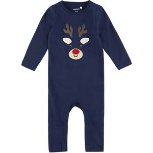 NAME IT - NBNFRO LS BODY SUIT - Blauw - Baby - Pyjama's
