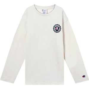 Champion Blouse - Ivoty Canvas m. Print - Champion - 11-12 jaar (146-152) - Shirts