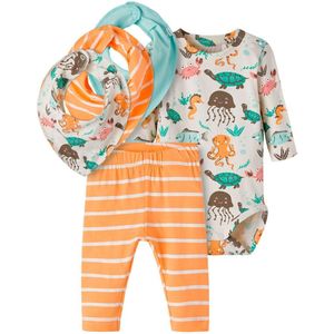 Name It Multipack - NbnOcean - 5-pack - Whitecap Grey - Name It - 62 - Romper L/S