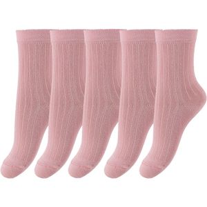 Minipop Sokken - Bamboe - 5-pack - Rose - MiniPop - 19/22 - Sokken