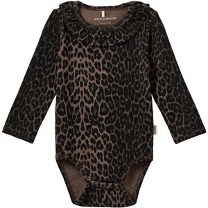 Sofie Schnoor Romper l/s - DicteSB - Leopard - Sofie Schnoor - 62 - Romper L/S