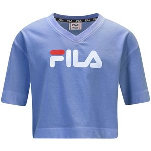 Fila T-Shirt - Bijgesneden - Lamsgeboren - Ultramarijn - Fila - 15-16 jaar (170-176) - T-Shirts