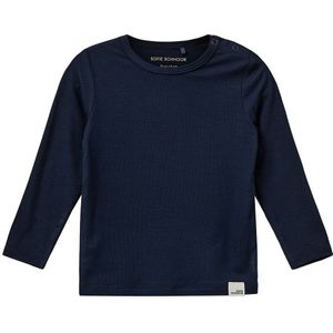 Sofie Schnoor Blouse - Rib - Petriciasb - Marineblauw - Sofie Schnoor - 68 - Shirts