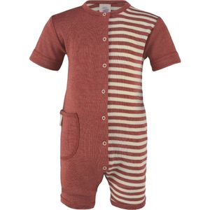 Engel Zomerromper - Wol/Zijde - Koper/Natural - Engel - 50/56 - Zomer Rompers