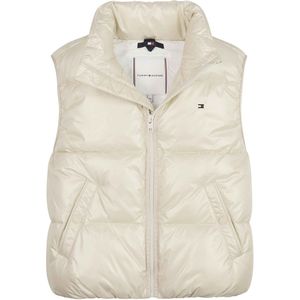 Tommy Hilfiger Gewatteerd Vest - glanzend Short Puffer - Classic - Tommy Hilfiger - 12 jaar (152) - Vest