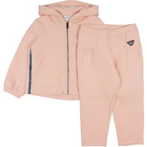 Emporio Armani Cardigan/Broek - Roze m. Logostreep - Emporio Armani - 18 mnd - Cardigan