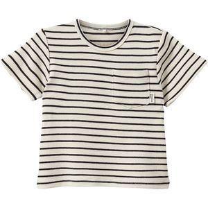 Sofie Schnoor T-Shirt - Meren - Black Striped - Sofie Schnoor - 4 jaar (104) - T-Shirts