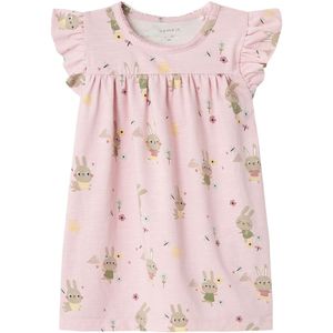 Name It Jurk - NbfHejse - Parfait Pink m. Konijnen - Name It - 68 - Jurk