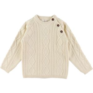 Copenhagen Colors Blouse - Gebreid - Cream - Copenhagen Colors - 1 jaar (80) - Shirts