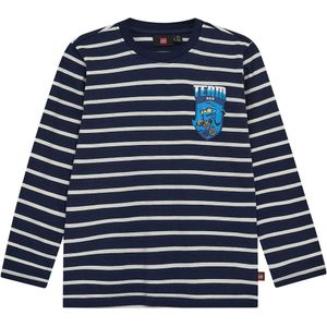 LEGO® Wear Ninjago Blouse - LwtAffy - Donkerblauw - LEGO® Wear - 4 jaar (104) - Shirts