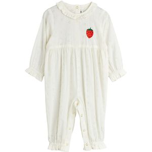 Mini Rodini Boxpak - Strawberry Schiffli - Wit - Mini Rodini - 56/62 - Boxpak