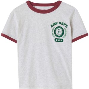 American Vintage T-Shirt - Gamipy - Poolmelange - American Vintage - 7 jaar (122) - T-Shirts