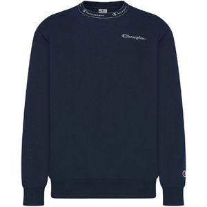 Champion Fashion Sweatshirt - Ronde hals - Navy - Champion - 16-18 jaar (176-188) - Sweatshirt