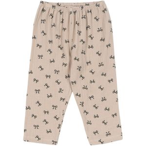 Konges Sløjd Broek - Mousseline - Coco - Bow Magnet - Konges Sløjd - 74 - Broeken - Katoen