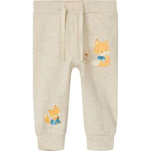 Name It Broek - NbmLoxy - Beige Gevlekt m. Vos - Name It - 50 - Broeken - Katoen