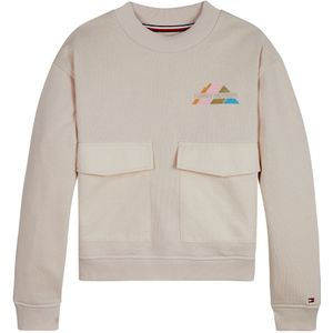 Tommy Hilfiger Sweatshirt - Glad Stone - Tommy Hilfiger - 8 jaar (128) - Sweatshirt