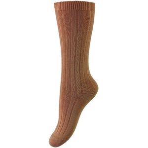 Condor Kniesokken - Rib - Tabak - Condor - 6-12 mnd - Sokken