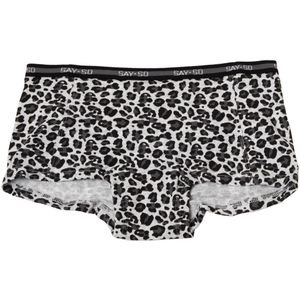 Say-So Hipsters - Grijs Gevlekt m. Leopard - Say-So - 8 jaar (128) - Hipsters