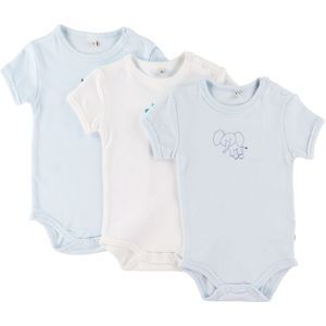 Pippi Romper - 1 st. - Assorti - s/s - Licht m. Print - Pippi Baby - 50 - Romper S/S