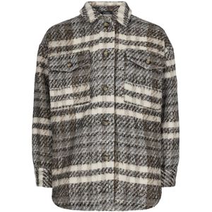 Petit by Sofie Schnoor Jas - Micka - Bruin/zwart Ruiten - Sofie Schnoor - 6 jaar (116) - Zomerjas