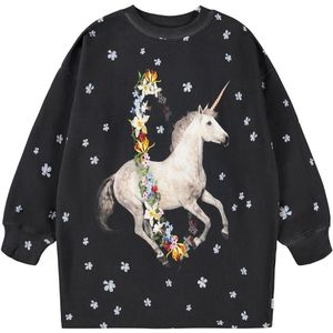 Molo Sweatjurk - Cyrella - Flower Sprong - Molo - 3-4 jaar (98-104) - Jurk