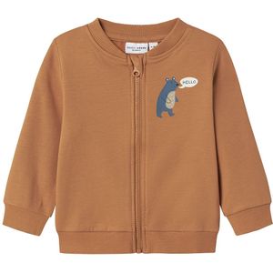 Name It Sweatcardigan - NbmVonne - Amandel/Bear - Name It - 56 - Cardigan