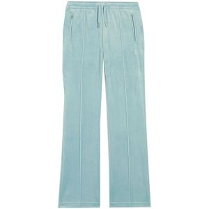 Juicy Couture Velours broek - Blue Surf m. Strass - Juicy Couture - Teen - XXS - Xtra Xtra Small - Velours Broek