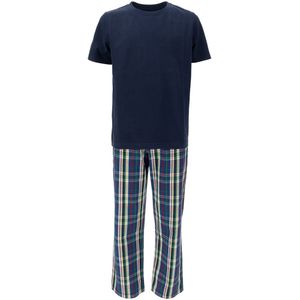 Polo Ralph Lauren Pyjama set - Nieuwpoort Navy/Geruit - Polo Ralph Lauren Acc - 16 jaar (176) - Pyjama - Tweedelig