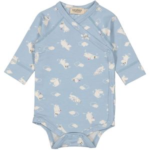 MarMar Wikkelromper l/s - Modaal - Belito - Blue MOOMIN - MarMar - 56 - Romper L/S