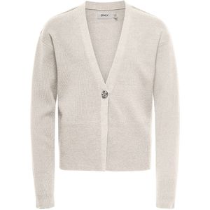 Kids Only Cardigan - Gebreid - Viscosemix - KogKatia - Birch/ - Kids Only - 7-8 jaar (122-128) - Cardigan