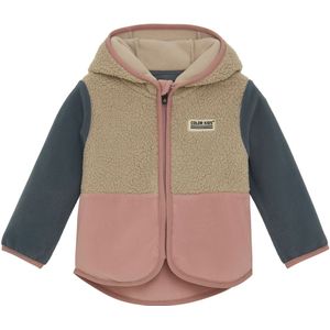 Color Kids - Fleece Jas - Houtroos - Baby Teddy - Fleece Jassen