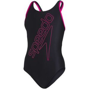 Speedo Zwempak - Boomstar Placement Flyback - Zwart - Speedo - 6 jaar (116) - Badmode