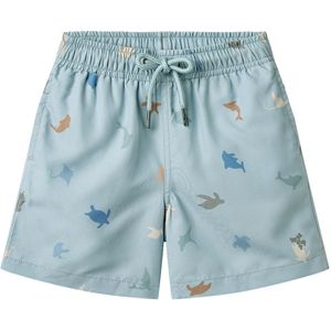 Wheat Zwembroeken - Hansi - Soft Blue Sea Life - Wheat - 6 jaar (116) - Badmode