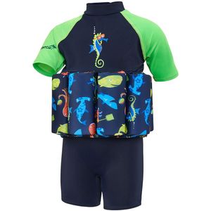 Konfidence Badpak - UV40+ - Navy/Seabiskit - Konfidence - 2-3 jaar (92-98) - Zwemvest