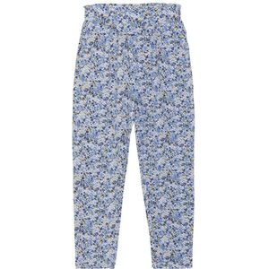 Minymo Broek - Modaal/Katoen - True Blue - Minymo - 10 jaar (140) - Broeken - Katoen