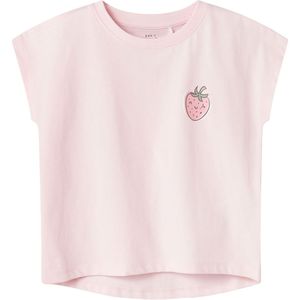 Name It T-Shirt - NmfVarutti - Ballerina/Strawberry - Name It - 3 jaar (98) - T-Shirts