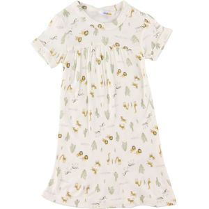 Joha Jurk - Bamboe - Wit m. Savanne - Joha - 60 - Jurk
