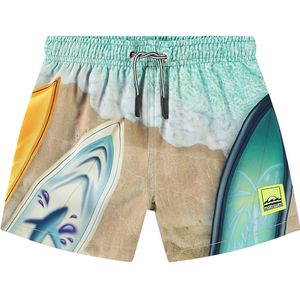 Molo Zwembroeken - UV50+ - Niko - Surf Art - Molo - 7-8 jaar (122-128) - Badmode