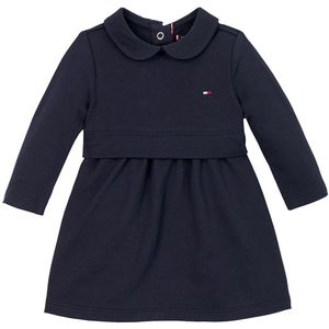 Tommy Hilfiger Jurk - Essential - Dark Nacht Navy - Tommy Hilfiger - 1½ jaar (86) - Jurk